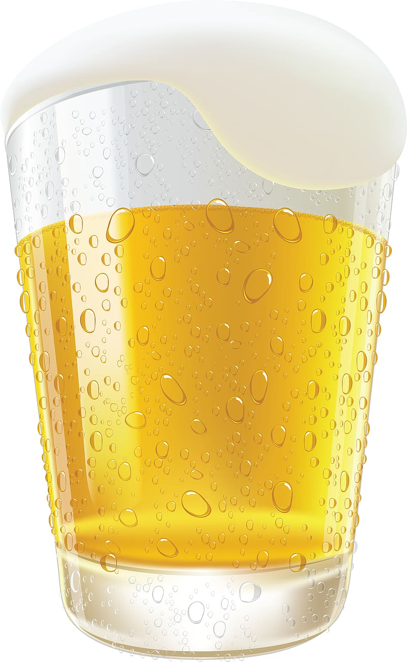 Ice beer Non-alcoholic drink Beer Glasses, beer transparent background PNG clipart