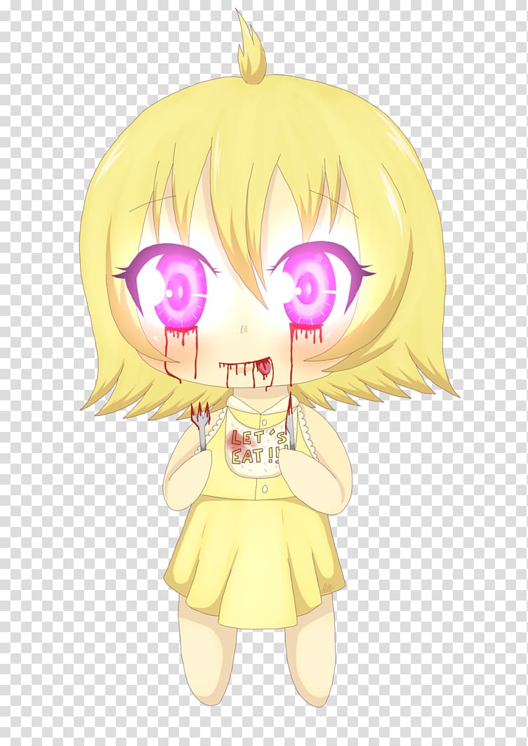 Five Nights at Freddy\'s Mangaka Amazon.com Chibi Video game, Chibi Girl transparent background PNG clipart