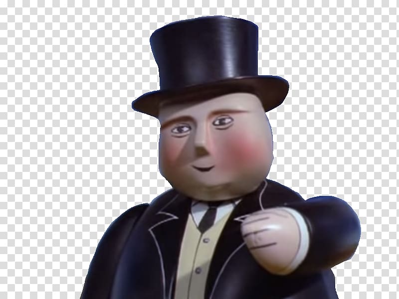 Sir Topham Hatt Sodor Wiki 1950s Digital media, conductor transparent background PNG clipart