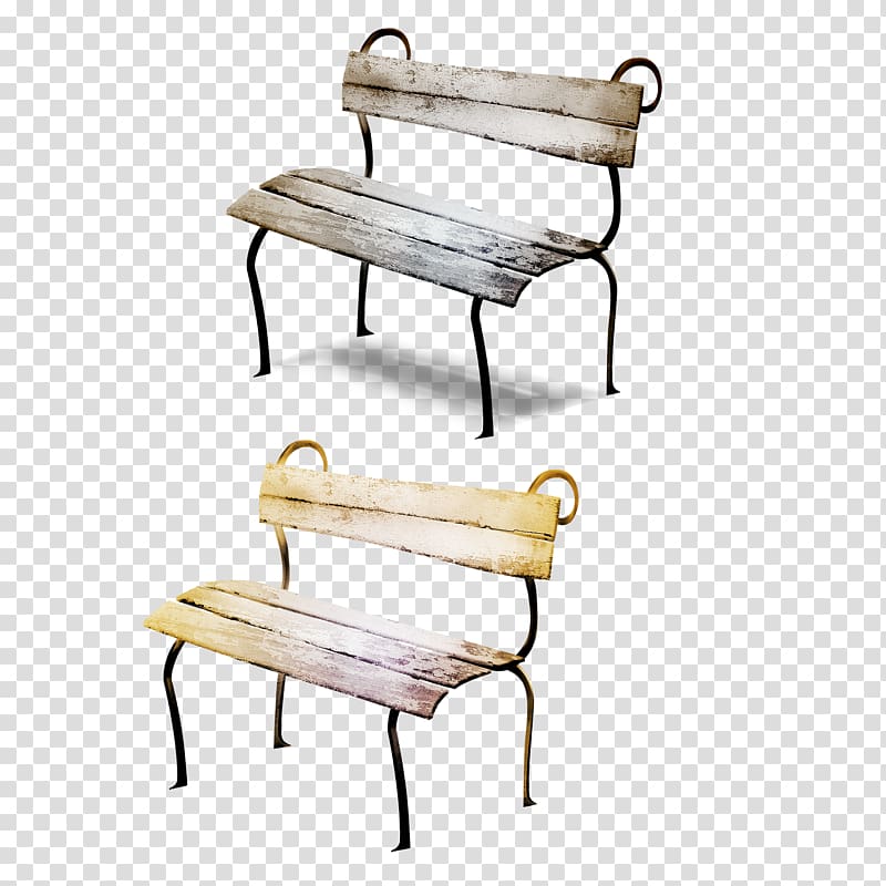 Chair Bench Seat Park, chair transparent background PNG clipart