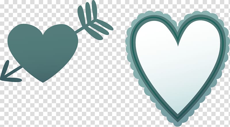 creative design heart-shaped Valentine\'s Day, February FIG. transparent background PNG clipart