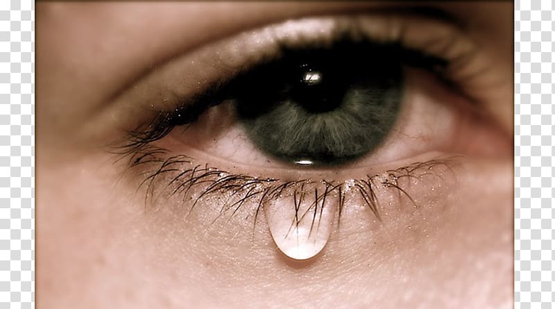 Tears Eye Crying Emotion Iris, Eye transparent background PNG clipart