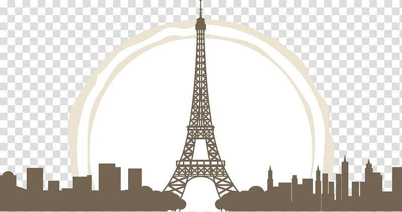 Paris Silhouette City, city transparent background PNG clipart