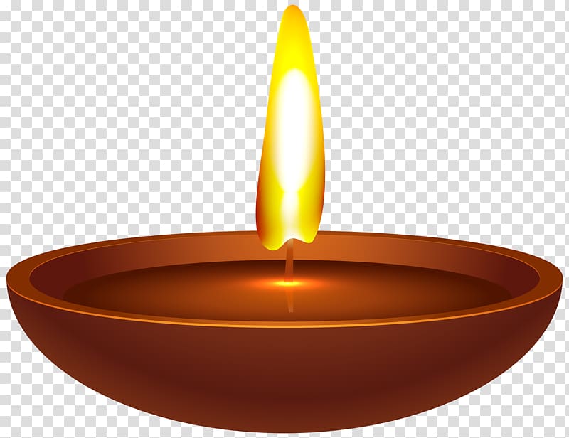 lighted candle, Oil lamp Light Kerosene lamp , Diwali transparent background PNG clipart