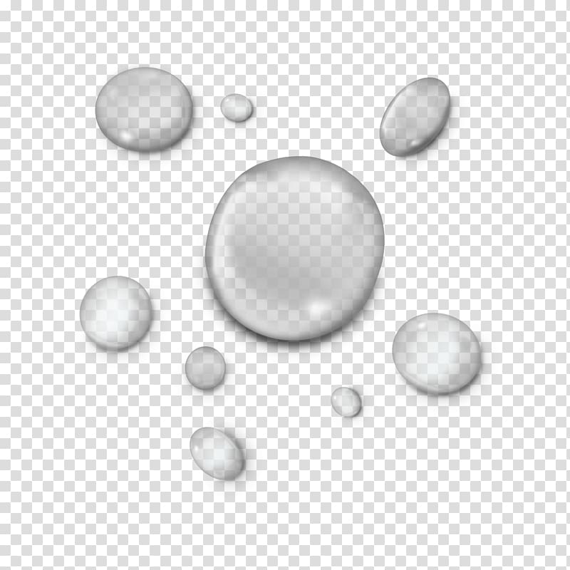 Drop Water Transparency and translucency, realistic water droplets transparent background PNG clipart