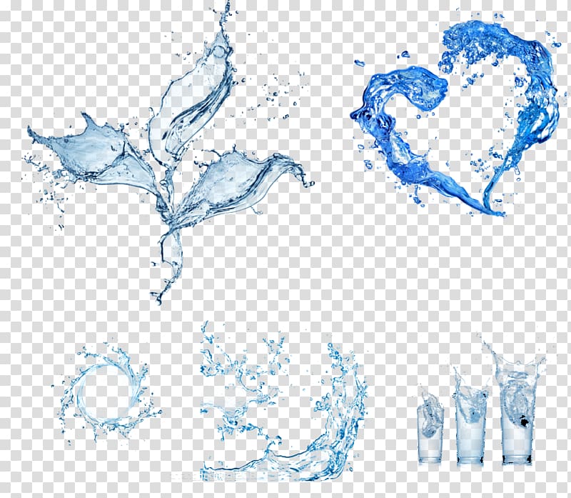 Drinking water Water ionizer Drop , Droplets element transparent background PNG clipart