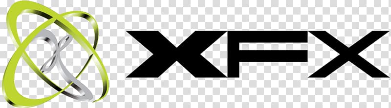 Graphics Cards & Video Adapters Power supply unit XFX Radeon Logo, Computer transparent background PNG clipart