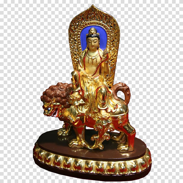 Manjushri Guanyin Bodhisattva Buddhahood Buddhism, Buddha ornaments transparent background PNG clipart