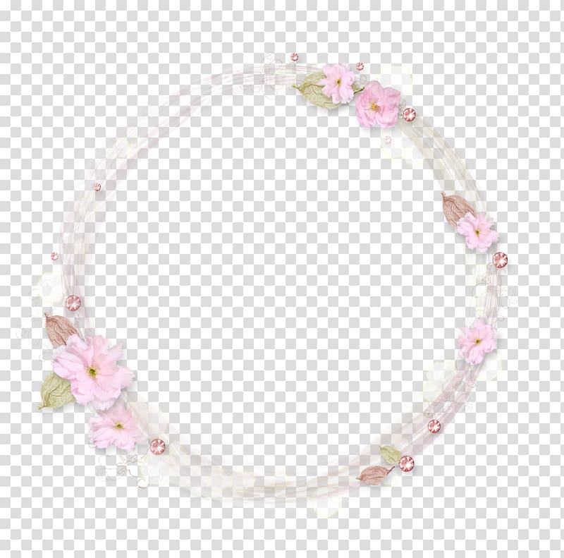 Flower Icon, White flowers ring transparent background PNG clipart