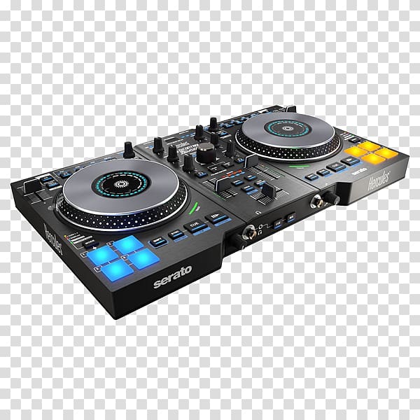 DJ controller Hercules DJ Control Jogvision Disc jockey DJ mixer, others transparent background PNG clipart