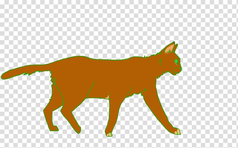 Cat Warriors Firestar Walk cycle Kitten, Cat transparent background PNG clipart