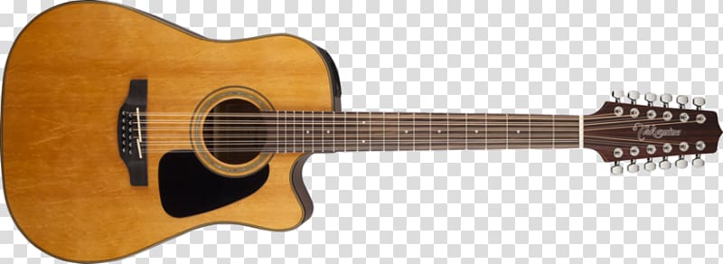 Acoustic guitar Acoustic-electric guitar Dreadnought, 12 string acoustic guitar lessons transparent background PNG clipart
