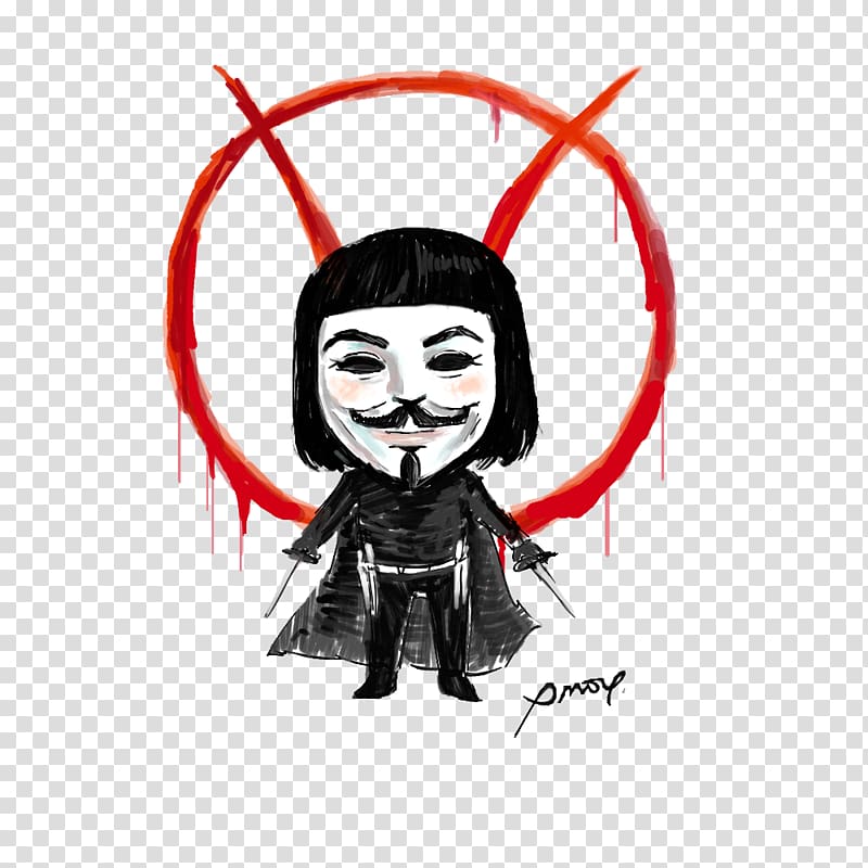 Film Making Fiends , V For Vendetta transparent background PNG clipart