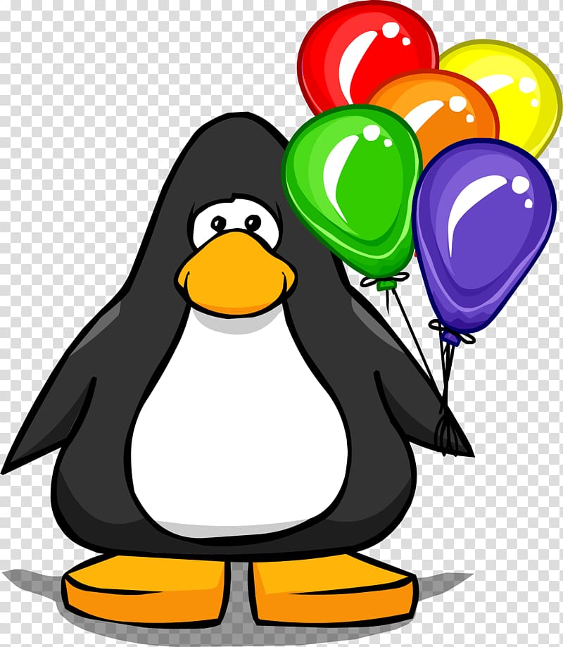 Club Penguin Wikia Cap, Of Balloons transparent background PNG clipart