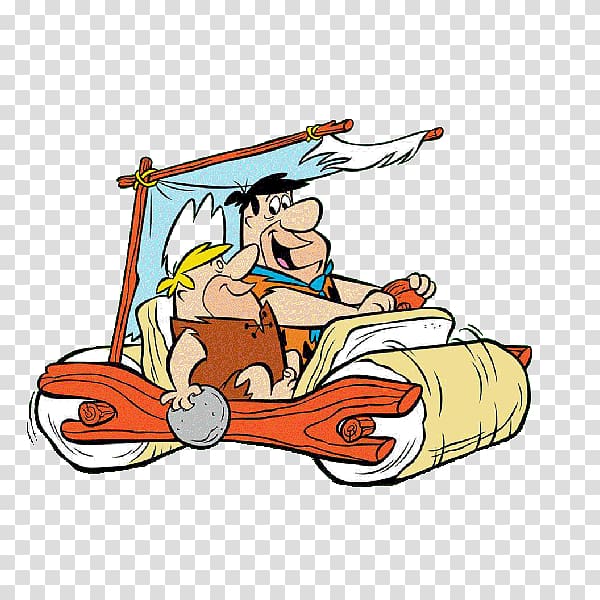 Fred Flintstone Car Wilma Flintstone Bamm-Bamm Rubble The Flintstones, baby sign transparent background PNG clipart