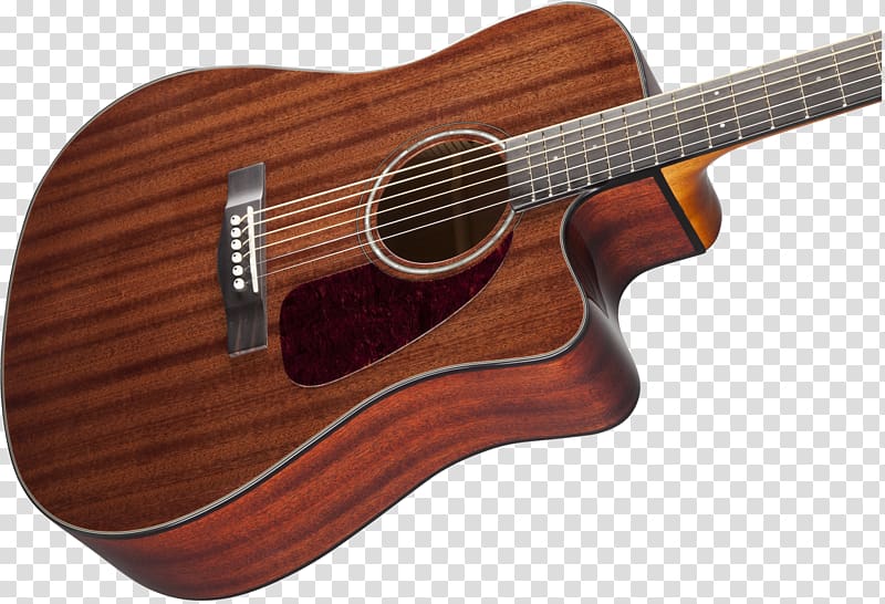 Fender Telecaster Fender CD-140SCE Acoustic-Electric Guitar Fender CD-140S Acoustic Guitar, mahogany transparent background PNG clipart