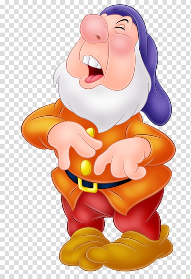 Sneezy Grumpy Dopey Dwarf Snow White, Dwarf transparent background PNG clipart