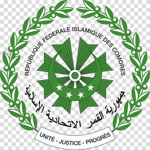 National seal of the Comoros Coat of arms Flag of the Comoros Coats of arms and emblems of Africa, Flag transparent background PNG clipart