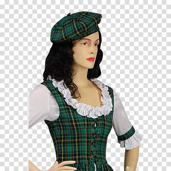 Tartan Highland dress Clothing Hat, dress transparent background PNG clipart