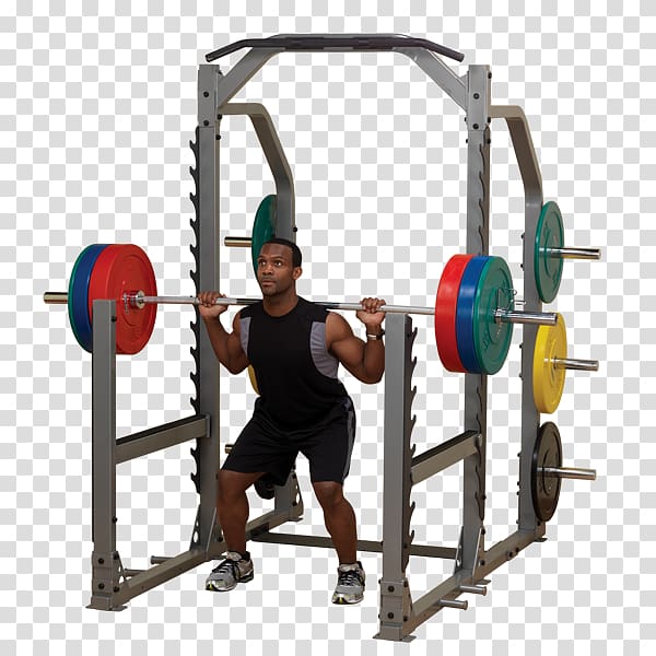 Power rack Weight training Dumbbell Squat Weight plate, squat fitness transparent background PNG clipart