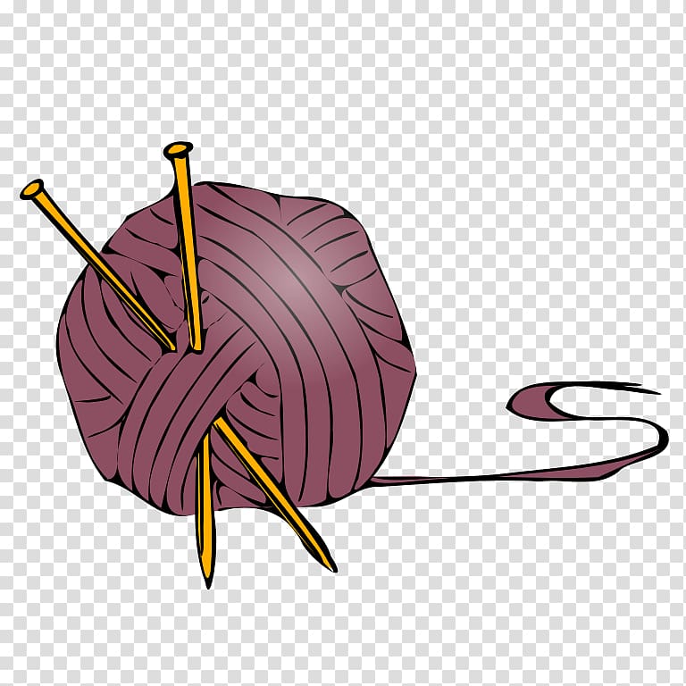 Knitting needle Yarn Crochet Hand-Sewing Needles, others transparent background PNG clipart
