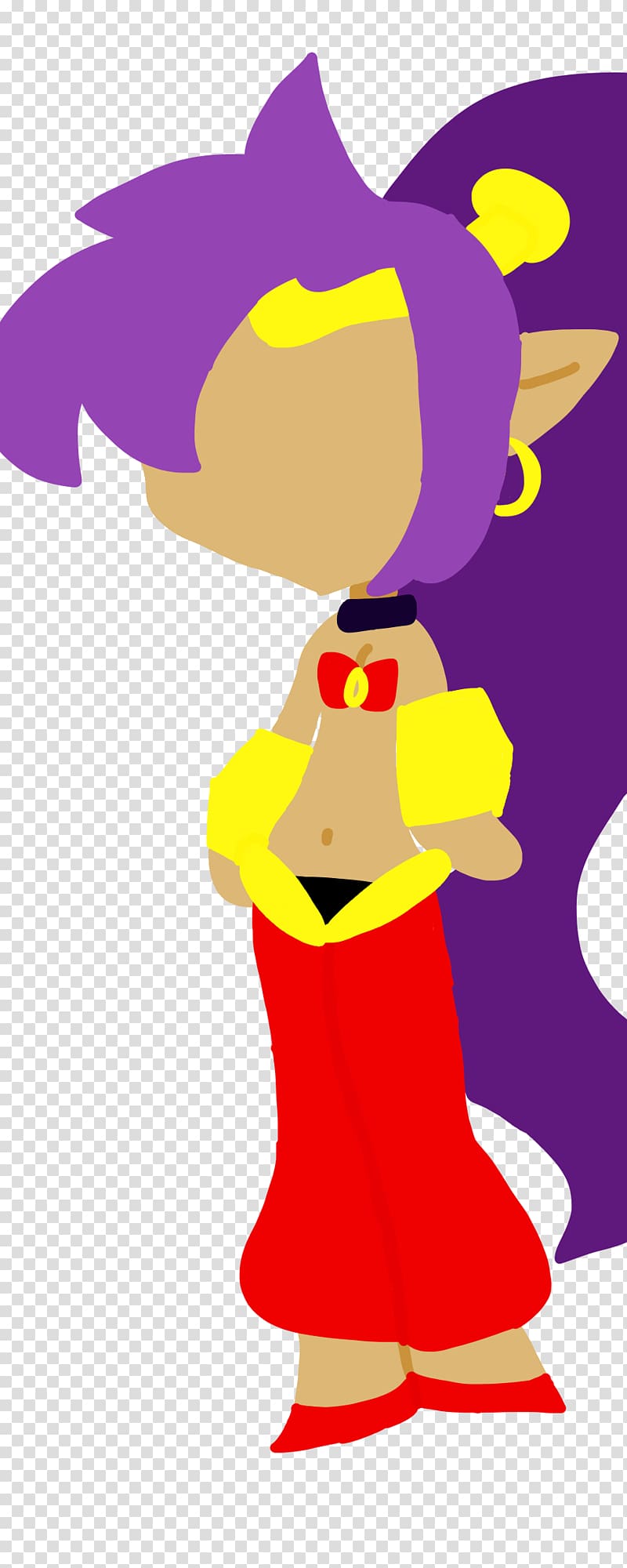 Shantae Illustration Fan art , shantae transparent background PNG clipart