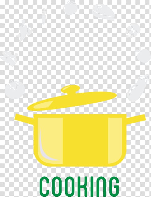 Cooking pot, cartoon cooking pattern transparent background PNG clipart