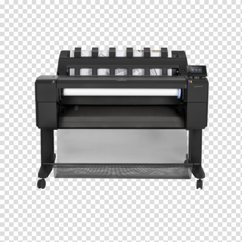 Hewlett-Packard Wide-format printer Plotter HP DesignJet T930, hewlett-packard transparent background PNG clipart