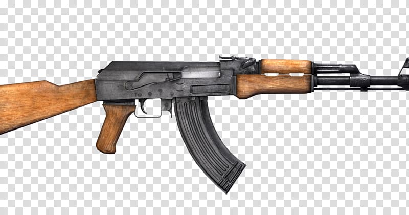 AK-47 Firearm Weapon Machine gun, AK47 transparent background PNG clipart