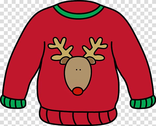 Christmas jumper Sweater Cardigan Hoodie , others transparent background PNG clipart