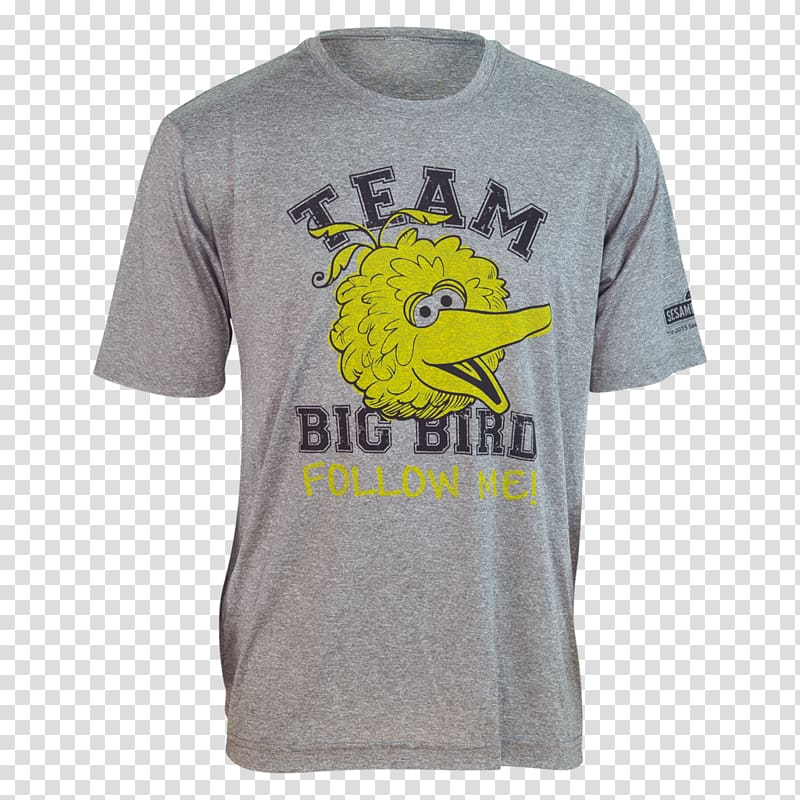 T-shirt Big Bird Elmo Mr. Snuffleupagus Clothing, T-shirt transparent background PNG clipart