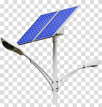 Lighting Solar energy Solar street light, light transparent background PNG clipart