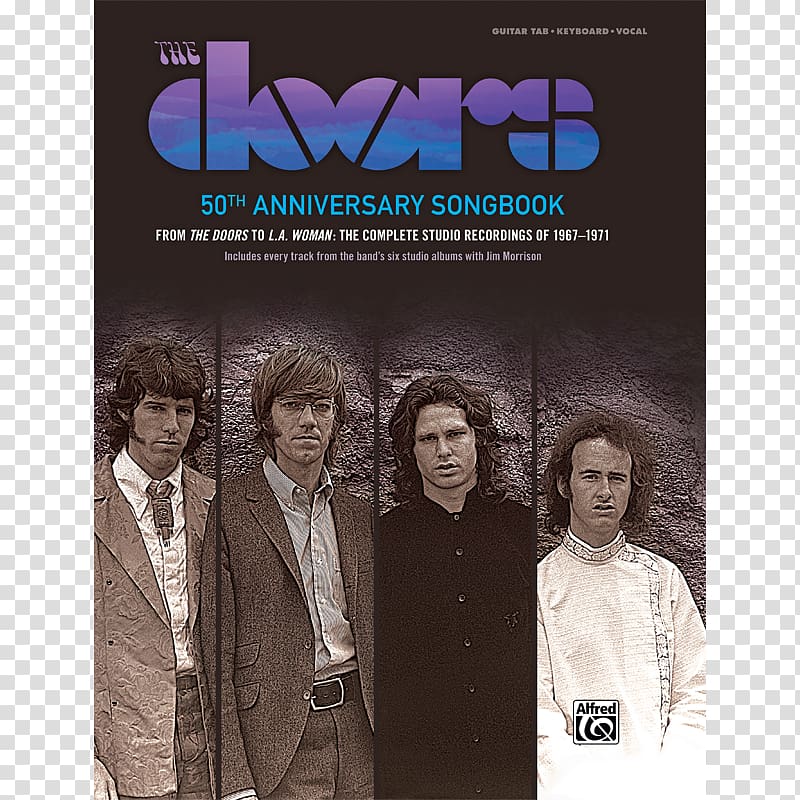 The Doors L.A. Woman Song book The Complete Studio Recordings Strange Days, sheet music transparent background PNG clipart