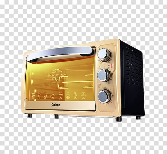 Oven Electricity Electric stove Gratis, Golden Oven transparent background PNG clipart