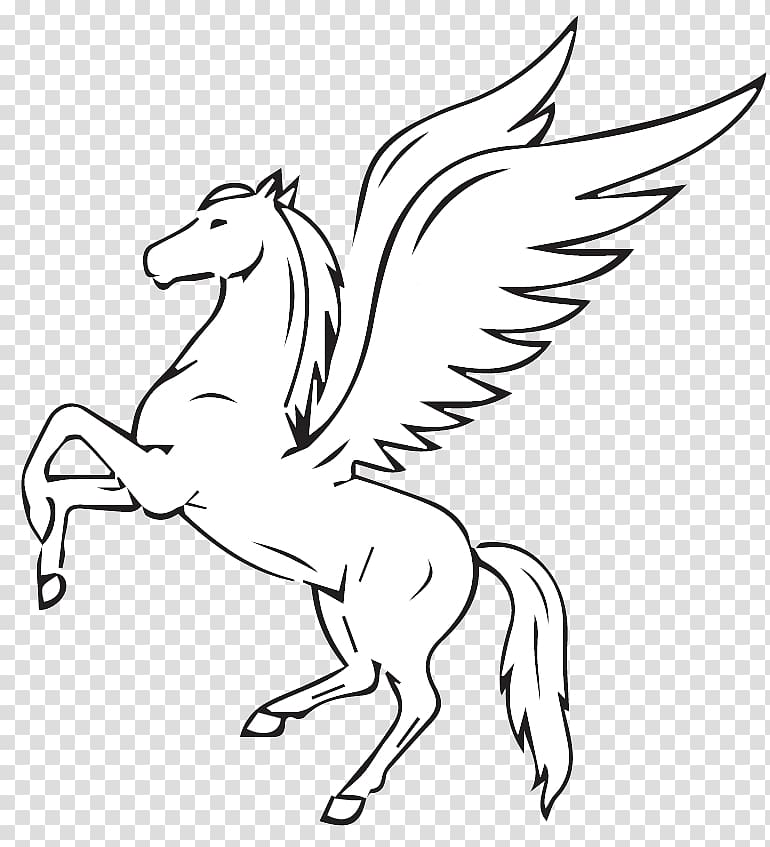 Pegasus Flying horses Drawing, pegasus transparent background PNG clipart
