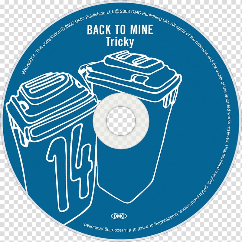 Back to Mine: Tricky Angels with Dirty Faces Compact disc Music, tricky transparent background PNG clipart