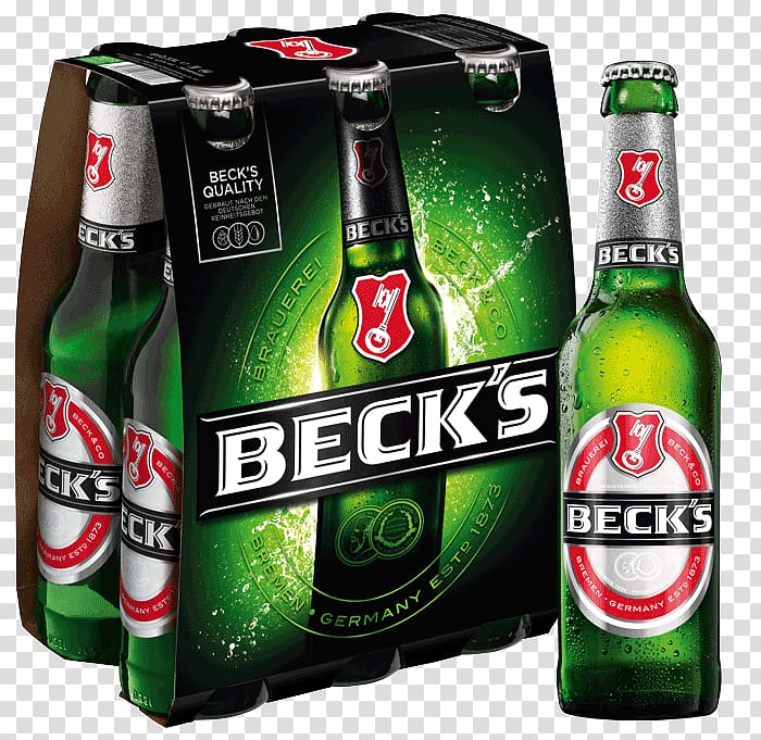 Beck\'s Brewery Pilsner Krombacher Brauerei Beer Alkoholfrei, beer transparent background PNG clipart