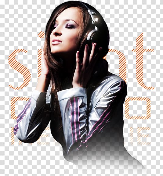 Silent disco Headphones Headphone amplifier Music Nightclub, Dj Event transparent background PNG clipart