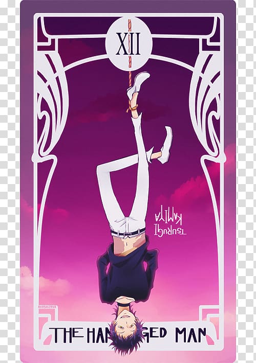 Servamp The Hanged Man Anime Art Tsubaki, hanging man transparent background PNG clipart