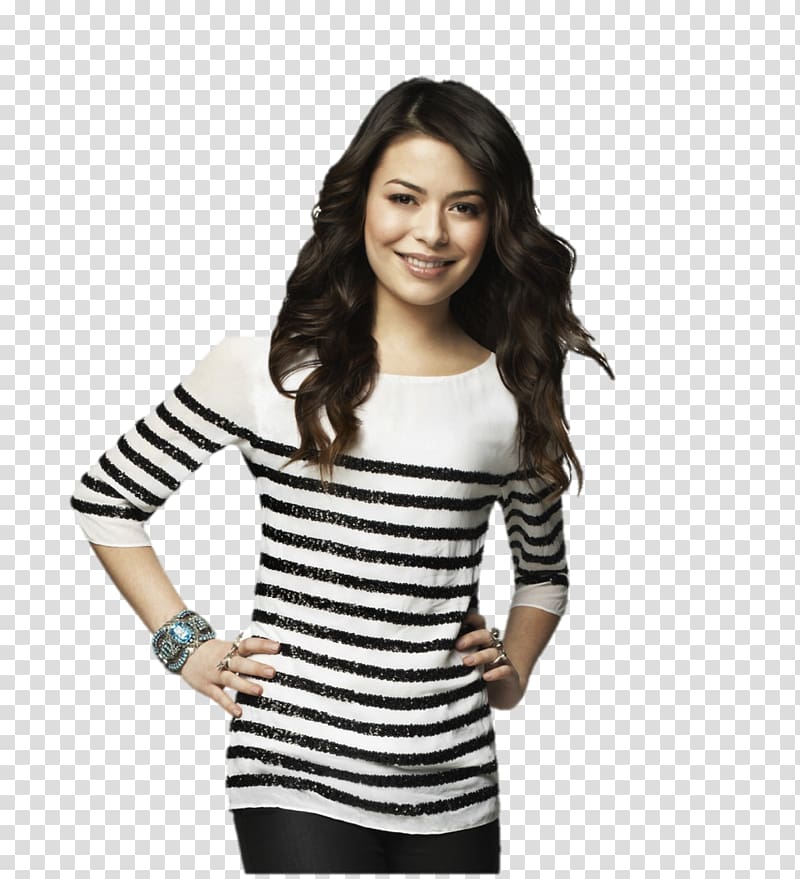 Miranda Cosgrove iCarly T-shirt 2013 Kids' Choice Awards Carly Shay, icarly carly transparent background PNG clipart