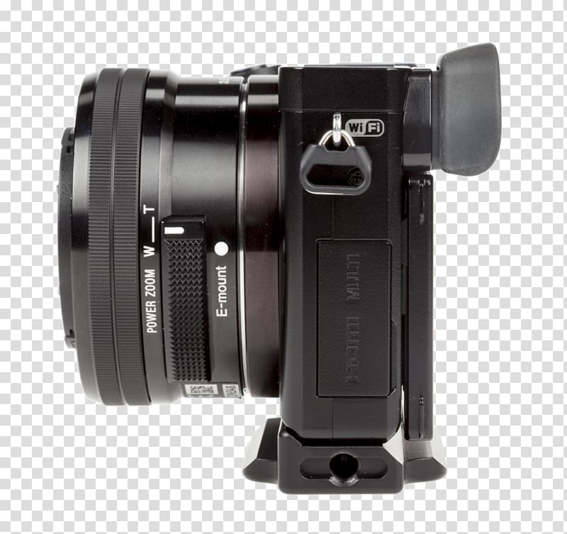 Digital SLR Camera lens Mirrorless interchangeable-lens camera Single-lens reflex camera Teleconverter, sony a6000 transparent background PNG clipart
