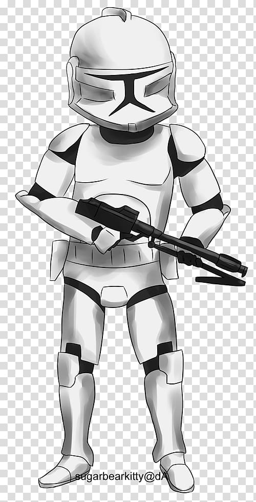 Stormtrooper Clone trooper Drawing Chibi, stormtrooper transparent background PNG clipart