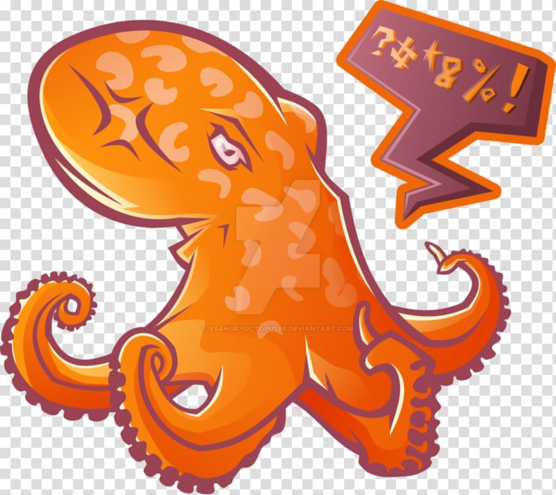 Octopus Anger , octopus cartoon transparent background PNG clipart Octopus Anger , octopus cartoon transparent background PNG clipart