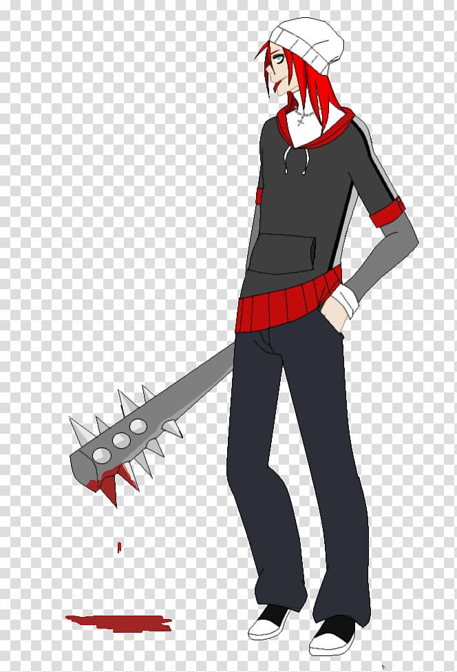 Creepypasta Laughing Jack Fan art, girlfriend real transparent background PNG clipart