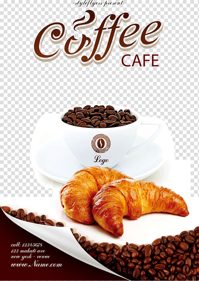 Coffee Cafe box, Coffee Cafe Bakery Flyer, Coffee poster transparent background PNG clipart