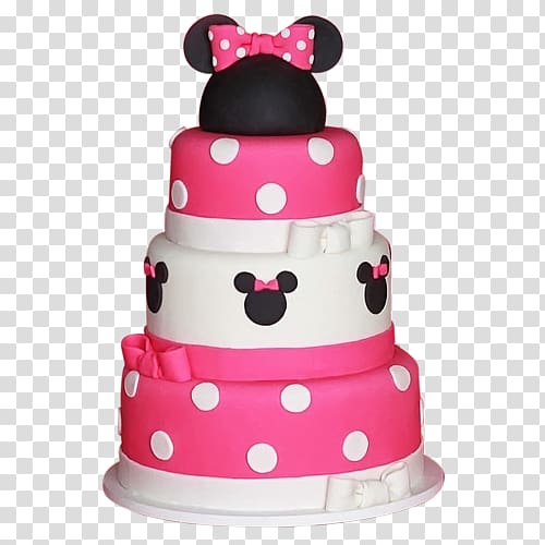 Minnie Mouse Birthday Cake Mickey Mouse Party First Birthday