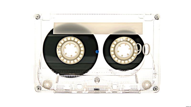 Compact Cassette Magnetic tape Tape recorder Cassette deck Music, audio cassette transparent background PNG clipart