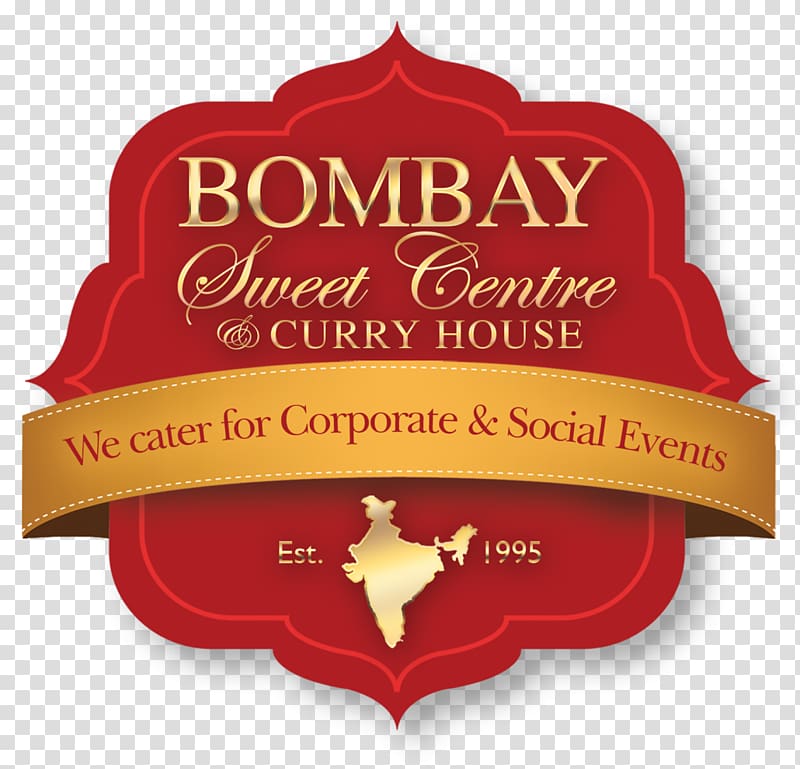 Indian cuisine Bombay Sweet Centre Take-out Curry house, Sweet logo transparent background PNG clipart