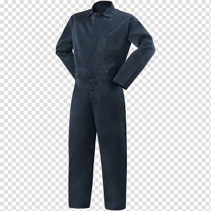 Boilersuit Navy blue Sleeve Overall Clothing, COTTON transparent background PNG clipart