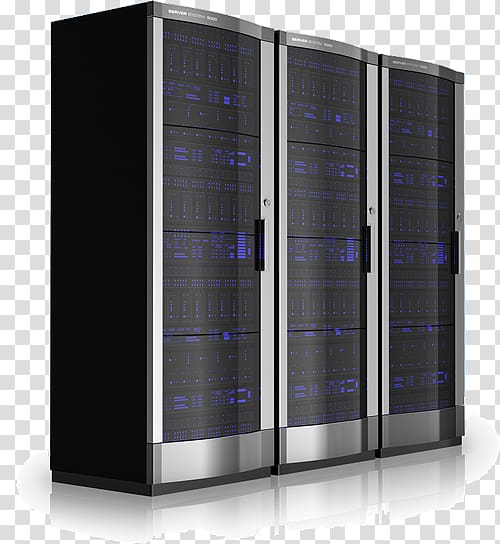 Computer Servers Web hosting service 19-inch rack Dedicated hosting service Data center, cloud computing transparent background PNG clipart